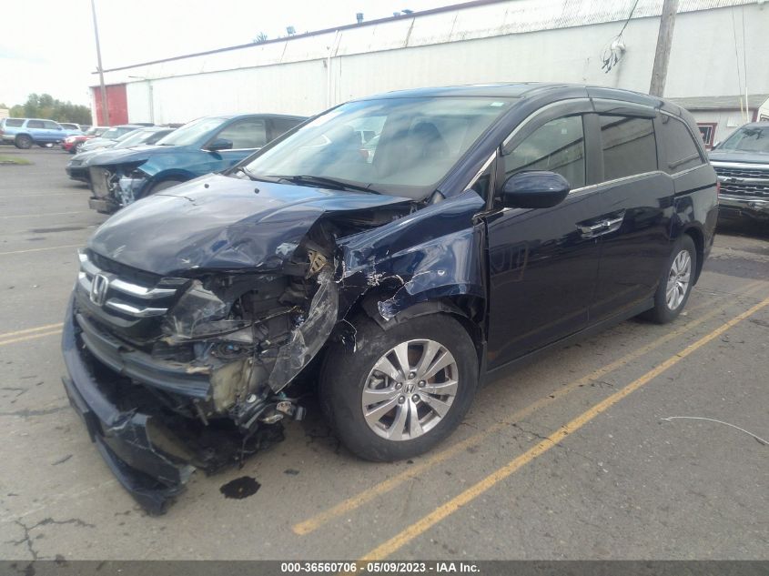 2014 HONDA ODYSSEY EX-L - 5FNRL5H6XEB035836
