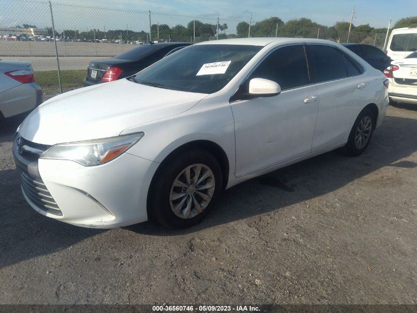 2016 TOYOTA CAMRY XLE/SE/LE/XSE - 4T4BF1FK3GR563408