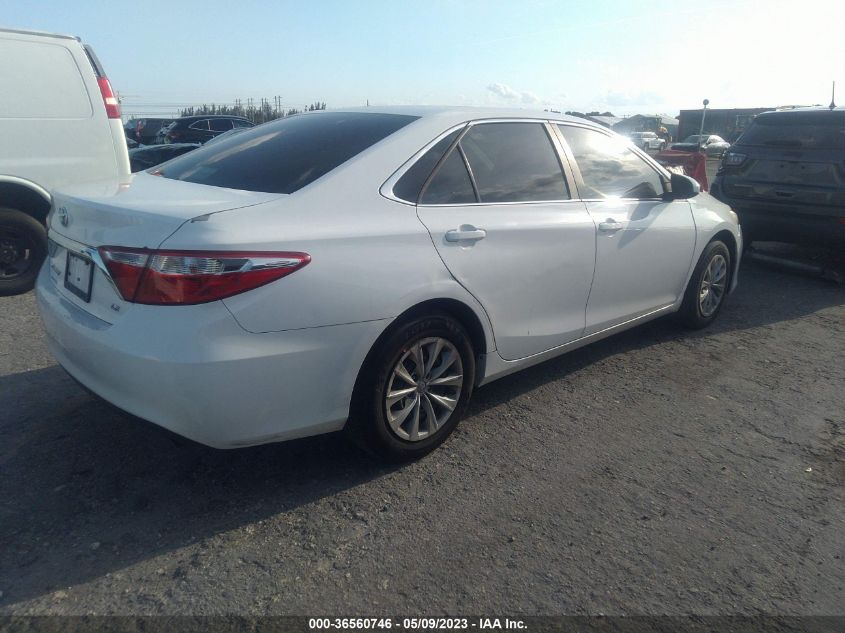 2016 TOYOTA CAMRY XLE/SE/LE/XSE - 4T4BF1FK3GR563408