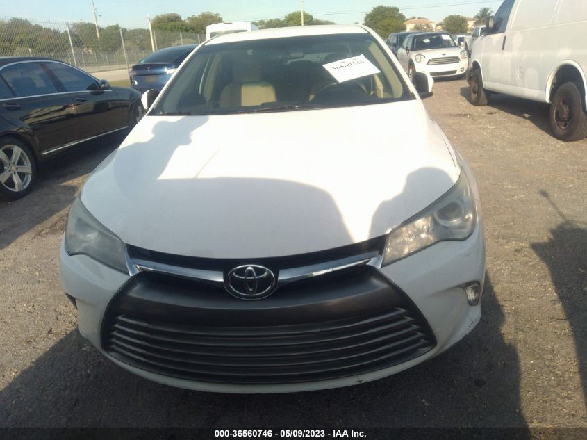 2016 TOYOTA CAMRY XLE/SE/LE/XSE - 4T4BF1FK3GR563408