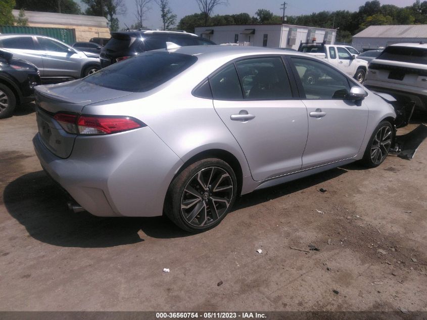 2020 TOYOTA COROLLA SE - JTDP4RCE5LJ009502