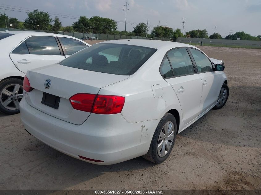 2013 VOLKSWAGEN JETTA SEDAN S - 3VW2K7AJ4DM374498