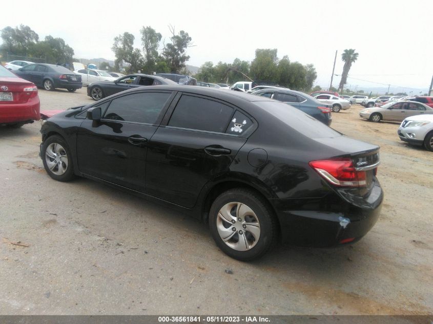 2015 HONDA CIVIC SEDAN LX - 19XFB2F55FE207048