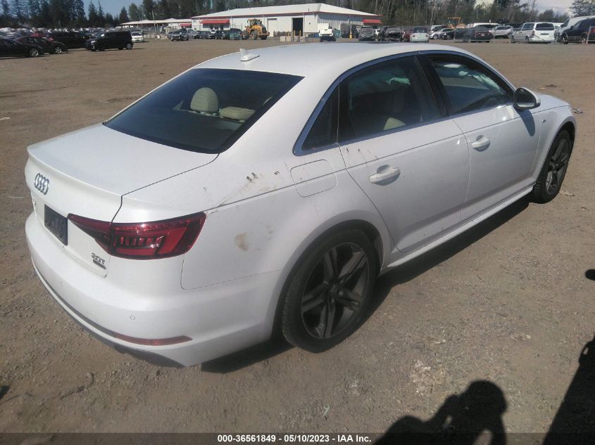 2017 AUDI A4 PREMIUM PLUS - WAUENAF42HN028451
