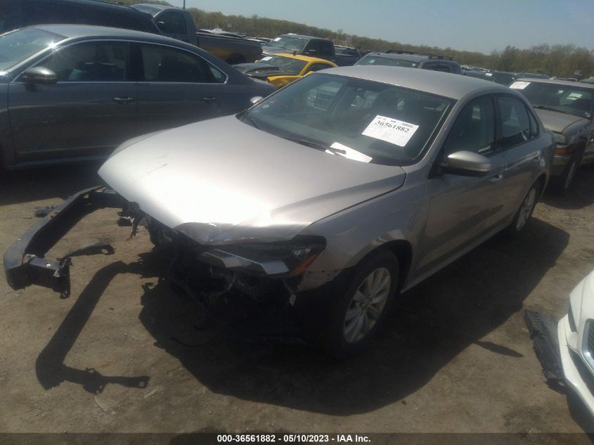 2014 VOLKSWAGEN PASSAT WOLFSBURG ED - 1VWAP7A35EC005411