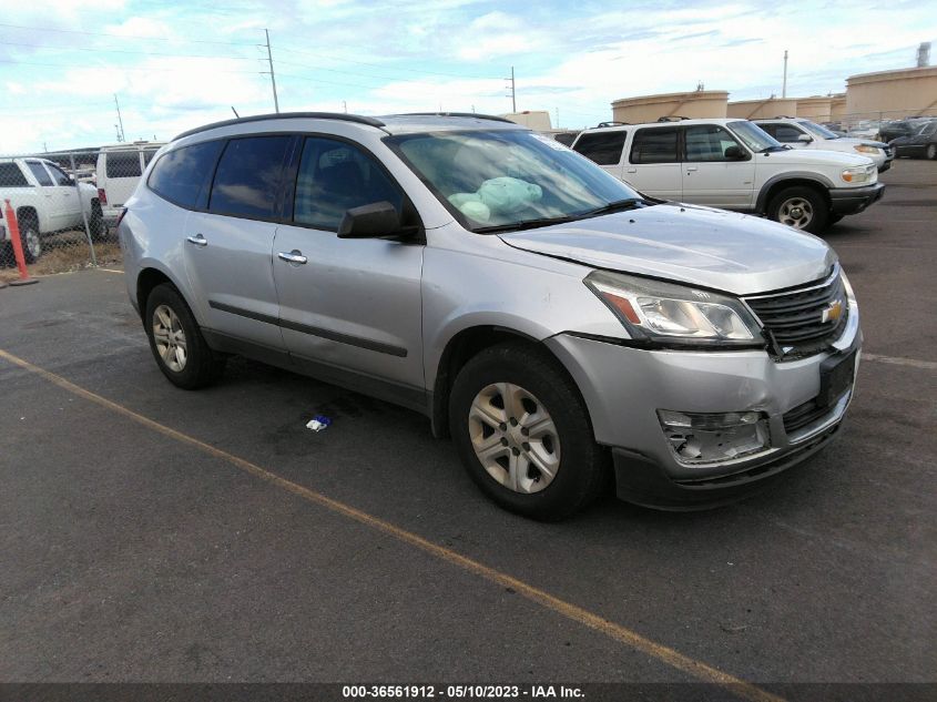 2016 CHEVROLET TRAVERSE LS - 1GNKRFED7GJ327617