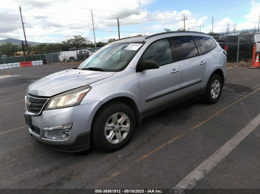 2016 CHEVROLET TRAVERSE LS - 1GNKRFED7GJ327617