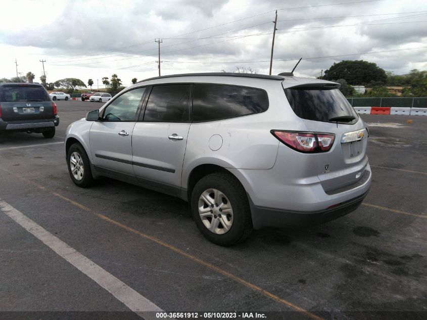 2016 CHEVROLET TRAVERSE LS - 1GNKRFED7GJ327617