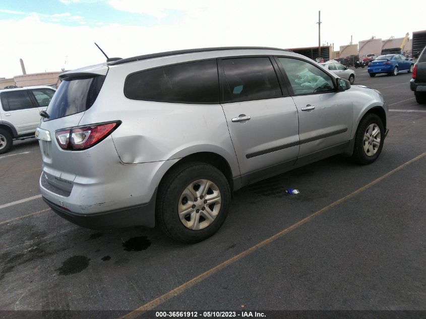 2016 CHEVROLET TRAVERSE LS - 1GNKRFED7GJ327617