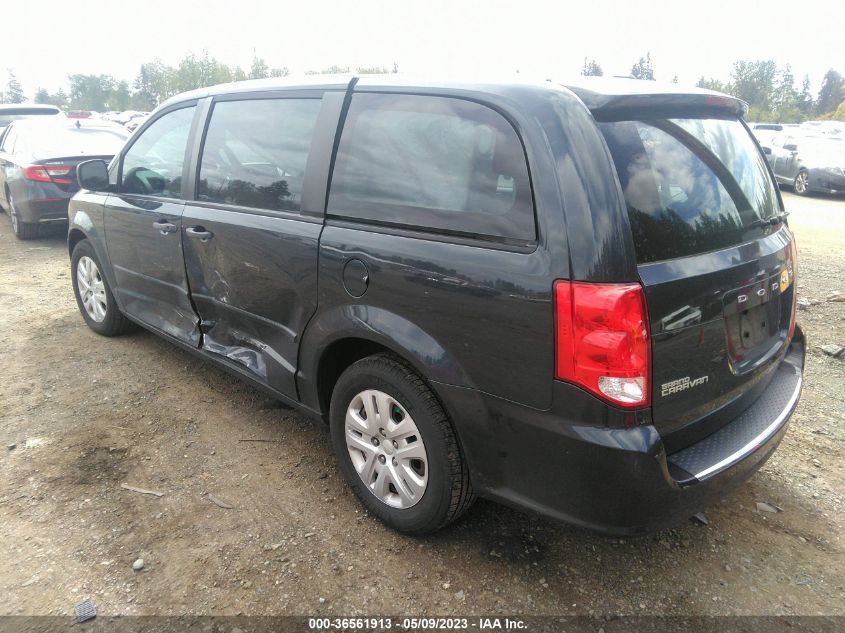 2014 DODGE GRAND CARAVAN AMERICAN VALUE PKG - 2C4RDGBG8ER453035