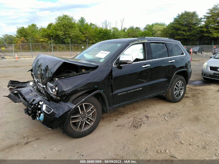 2022 JEEP GRAND CHEROKEE WK LIMITED - 1C4RJFBG7NC177202