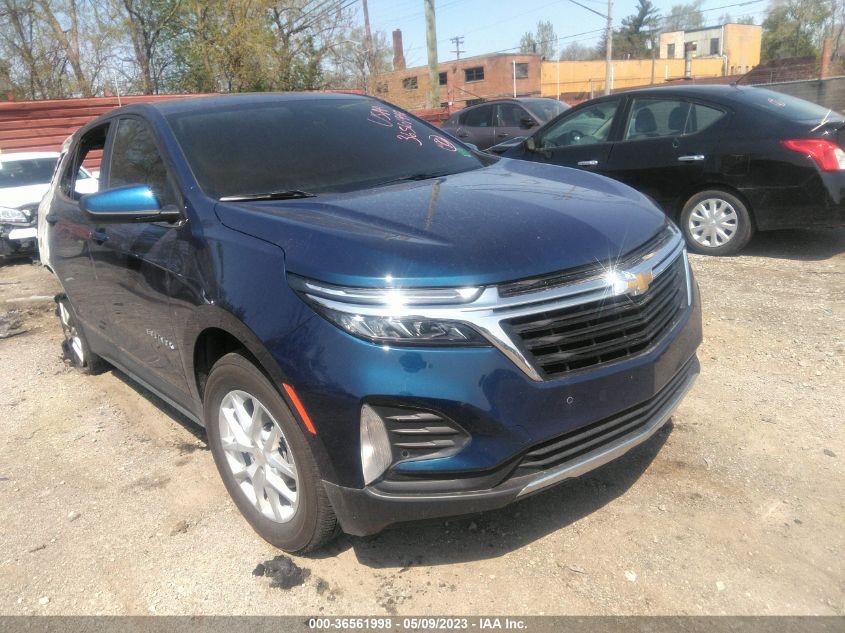 2022 CHEVROLET EQUINOX LT - 3GNAXUEV4NL288148