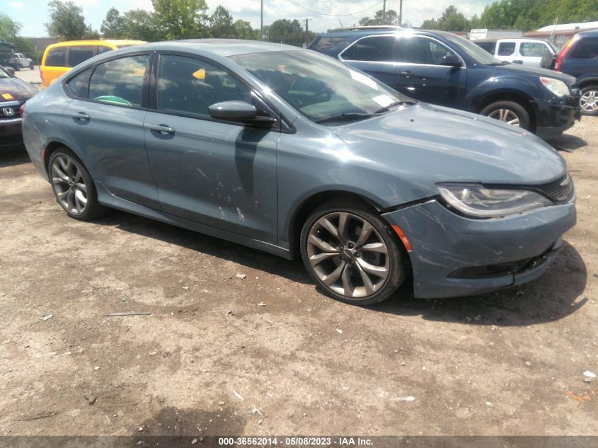 2015 CHRYSLER 200 S - 1C3CCCBG1FN581508