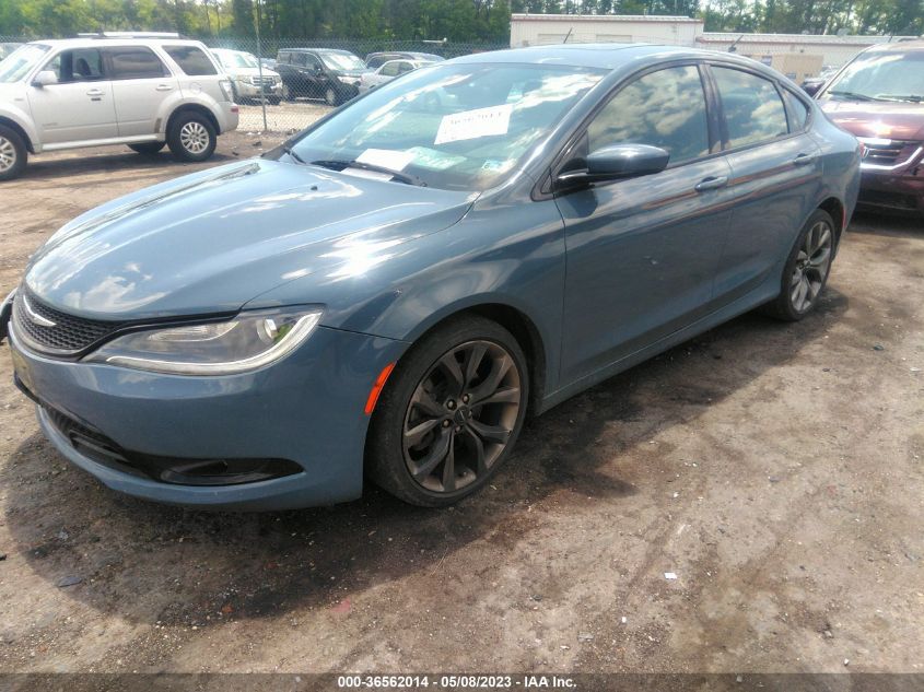 2015 CHRYSLER 200 S - 1C3CCCBG1FN581508