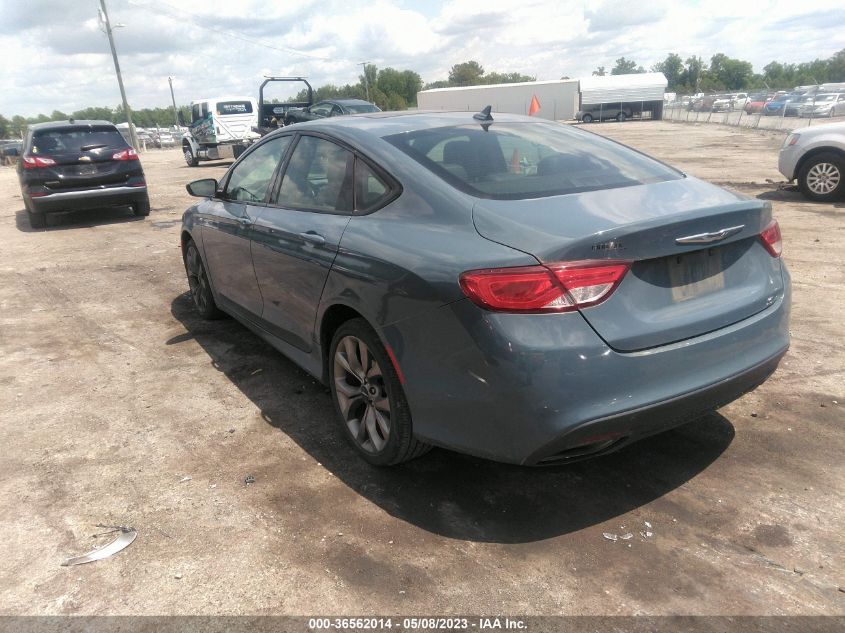 2015 CHRYSLER 200 S - 1C3CCCBG1FN581508
