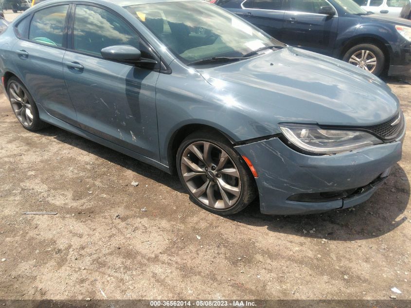 2015 CHRYSLER 200 S - 1C3CCCBG1FN581508