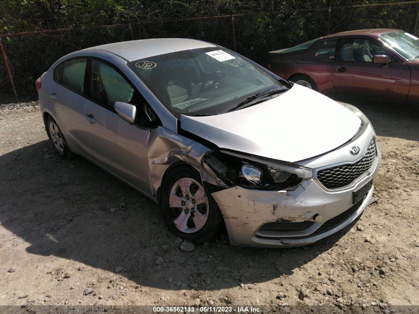 2015 KIA FORTE LX - KNAFK4A62F5286487