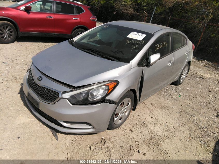 2015 KIA FORTE LX - KNAFK4A62F5286487