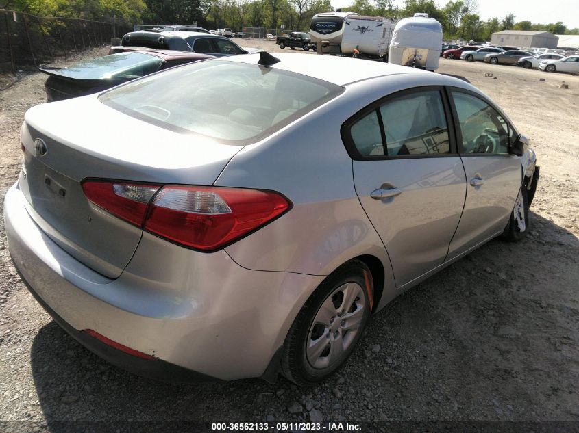 2015 KIA FORTE LX - KNAFK4A62F5286487