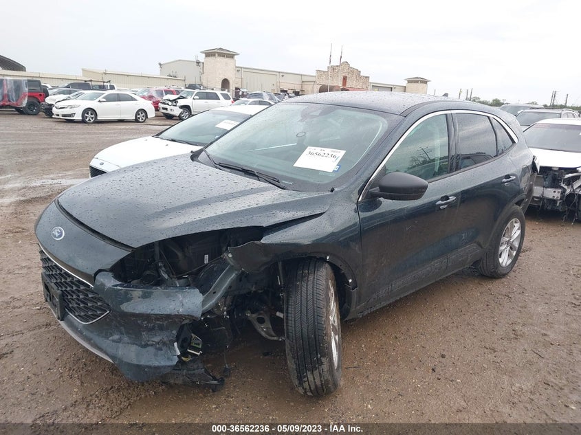 VIN 1FMCU0G64NUB42259 2022 FORD ESCAPE SE