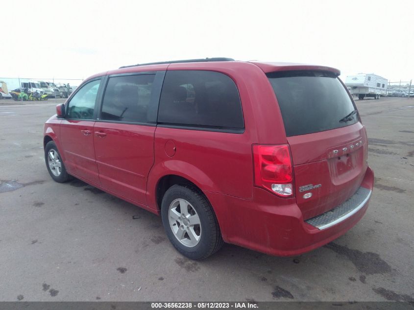 2013 DODGE GRAND CARAVAN SXT - 2C4RDGCG2DR612144
