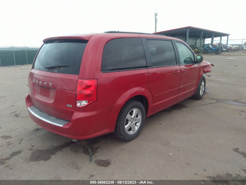 2013 DODGE GRAND CARAVAN SXT - 2C4RDGCG2DR612144