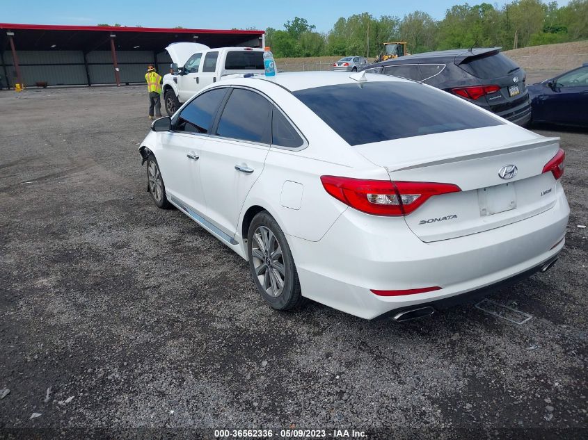 2017 HYUNDAI SONATA LIMITED - 5NPE34AF6HH501514