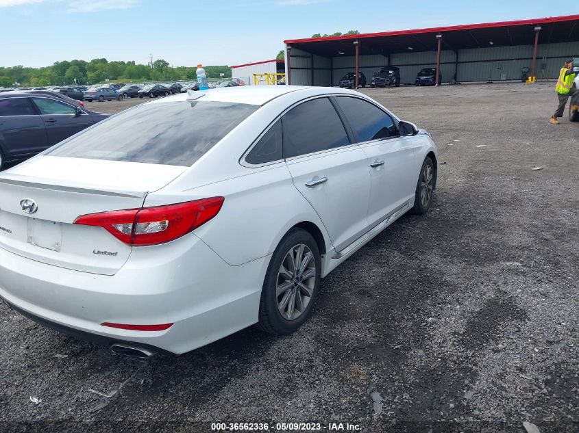 2017 HYUNDAI SONATA LIMITED - 5NPE34AF6HH501514