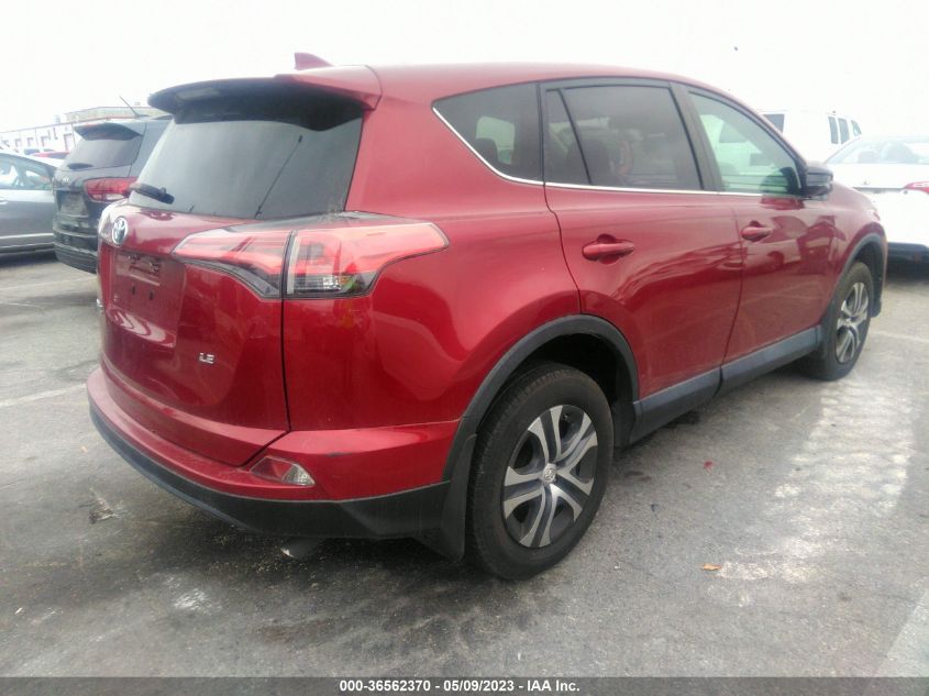 2018 TOYOTA RAV4 LE - 2T3ZFREV9JW494077
