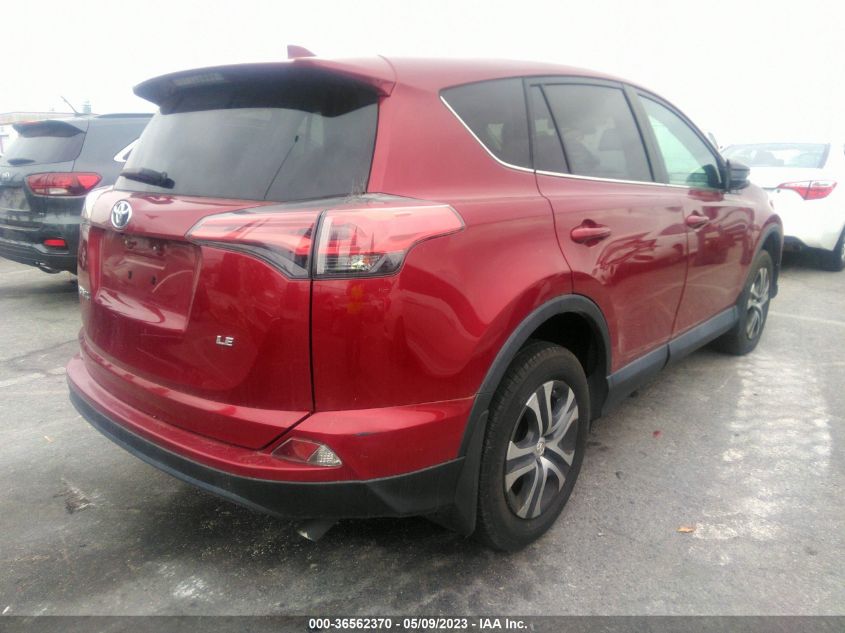 2018 TOYOTA RAV4 LE - 2T3ZFREV9JW494077