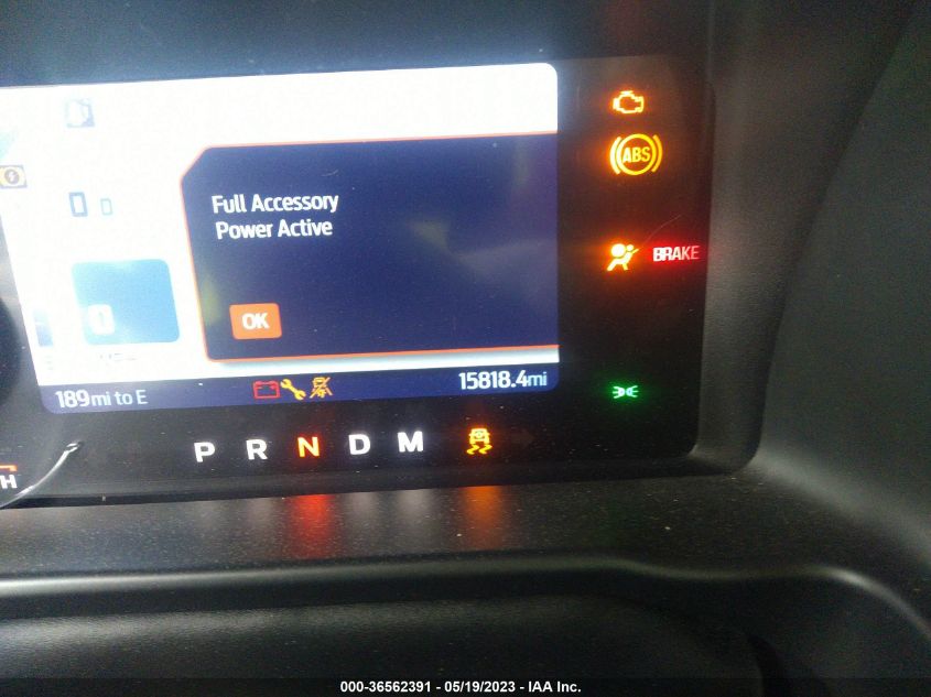 2021 FORD BRONCO BASE/BIG BEND - 1FMEE5DP7MLA91781