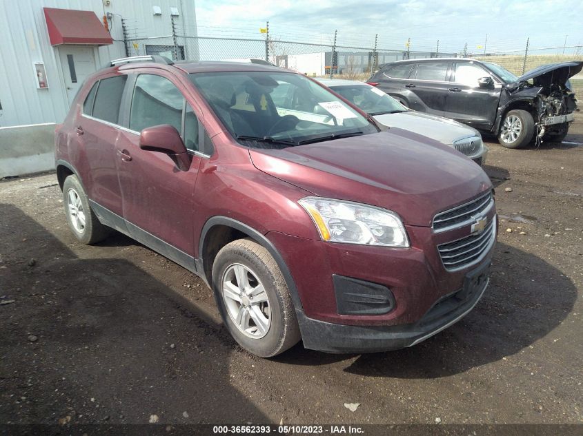 2016 CHEVROLET TRAX LT - 3GNCJPSB2GL279487