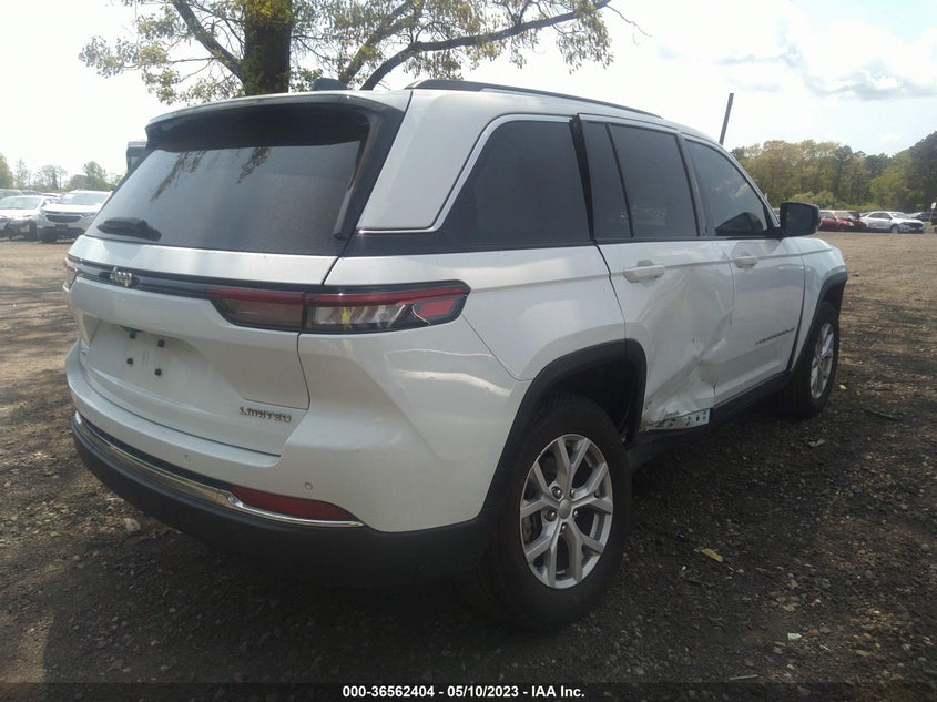VIN 1C4RJHBG4N8501205 2022 JEEP GRAND CHEROKEE LIMITED