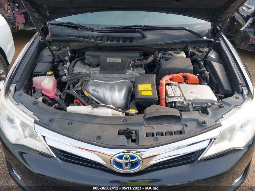 2013 TOYOTA CAMRY HYBRID LE/XLE - 4T1BD1FK5DU084516