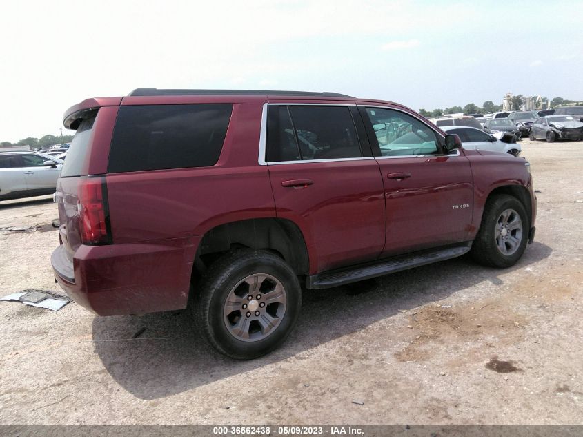 2018 CHEVROLET TAHOE LS - 1GNSCAKC0JR303149