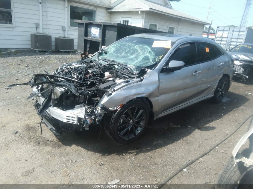 2021 HONDA CIVIC HATCHBACK EX - SHHFK7H63MU229381