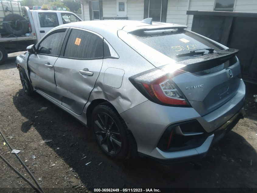 2021 HONDA CIVIC HATCHBACK EX - SHHFK7H63MU229381