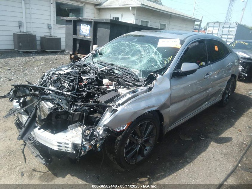 2021 HONDA CIVIC HATCHBACK EX - SHHFK7H63MU229381