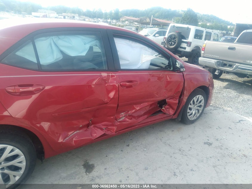 VIN 2T1BURHE1JC047966 2018 TOYOTA COROLLA LE