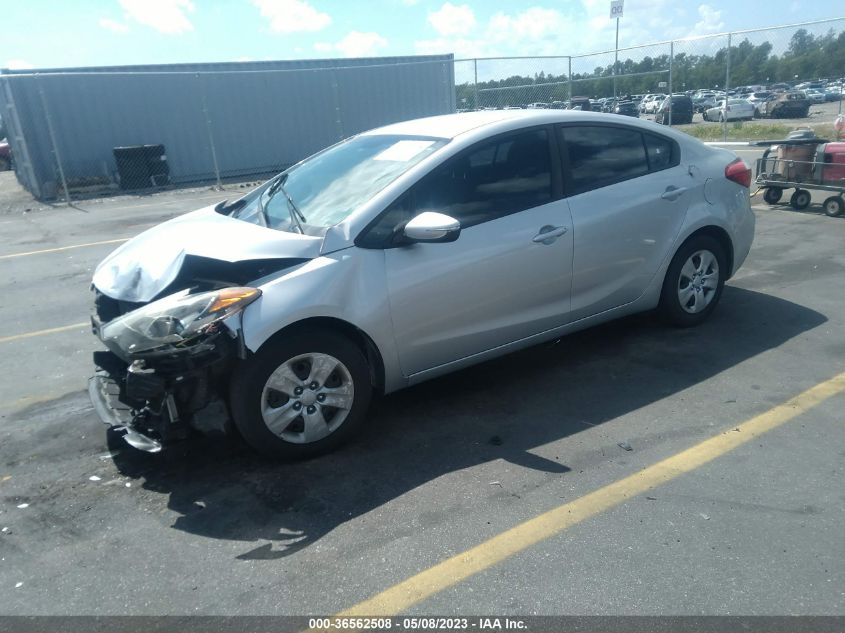 2015 KIA FORTE LX - KNAFX4A67F5404034
