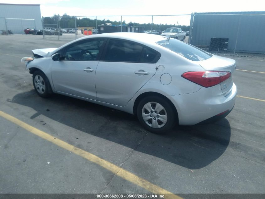 2015 KIA FORTE LX - KNAFX4A67F5404034