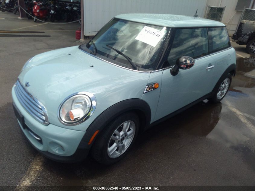2013 MINI COOPER HARDTOP - WMWSU3C54DT687202