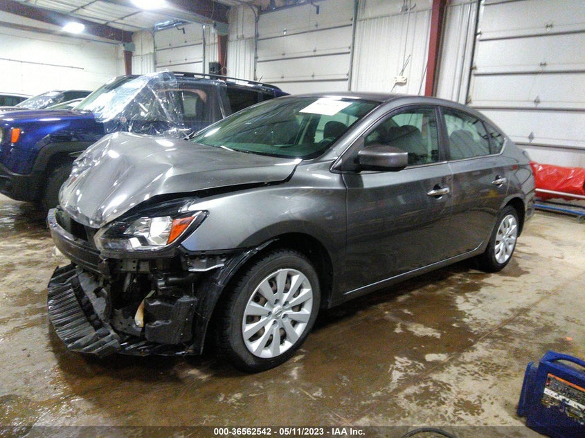 VIN 3N1AB7APXHY318232 2017 NISSAN SENTRA SV