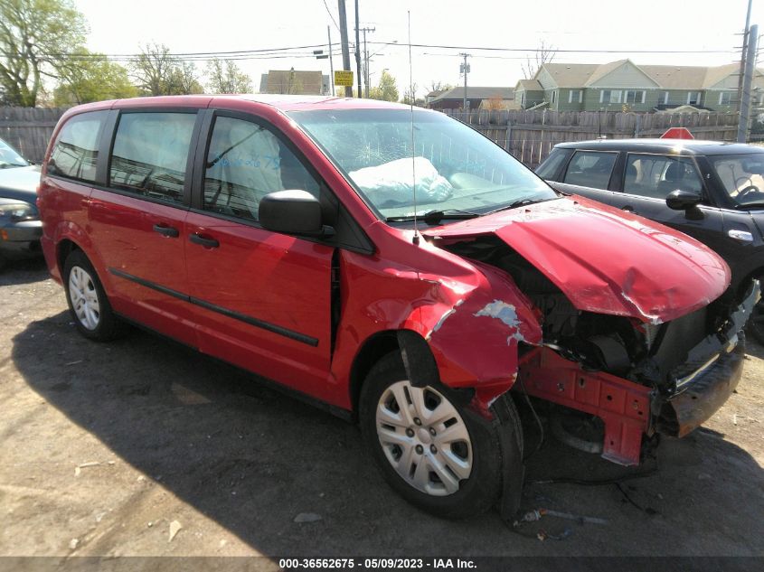 2013 DODGE GRAND CARAVAN AMERICAN VALUE PKG - 2C4RDGBG5DR799414