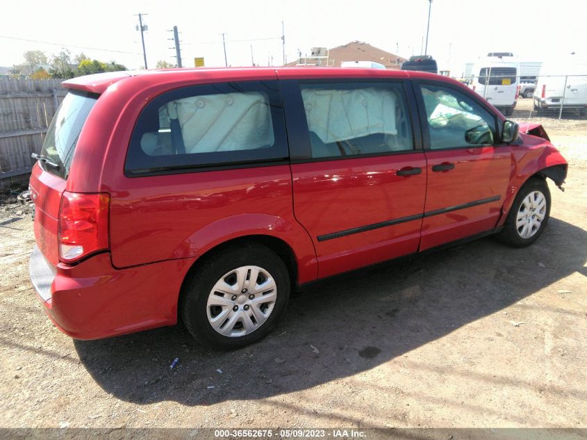 2013 DODGE GRAND CARAVAN AMERICAN VALUE PKG - 2C4RDGBG5DR799414