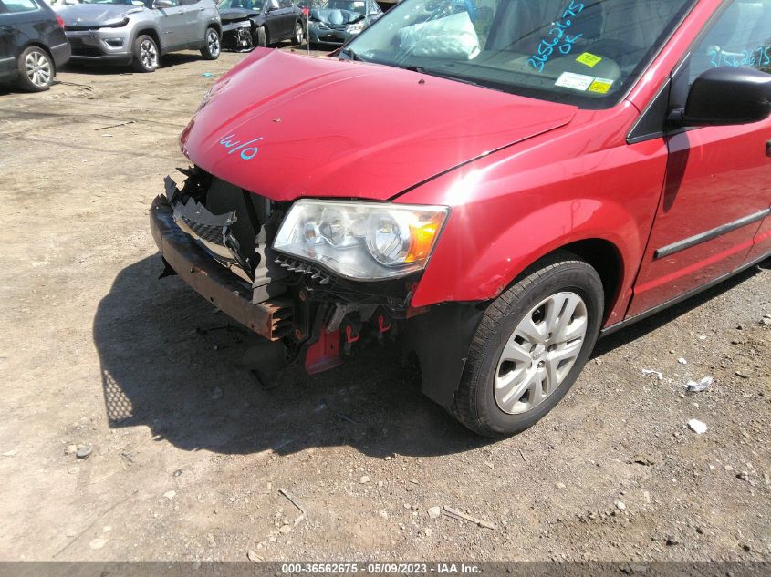 2013 DODGE GRAND CARAVAN AMERICAN VALUE PKG - 2C4RDGBG5DR799414