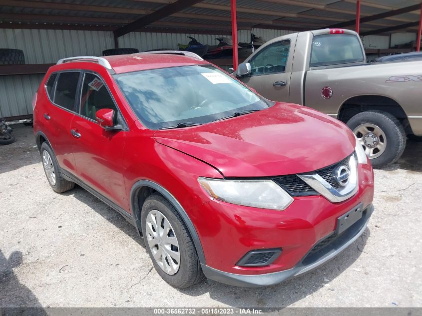 2016 NISSAN ROGUE S - KNMAT2MT0GP609442