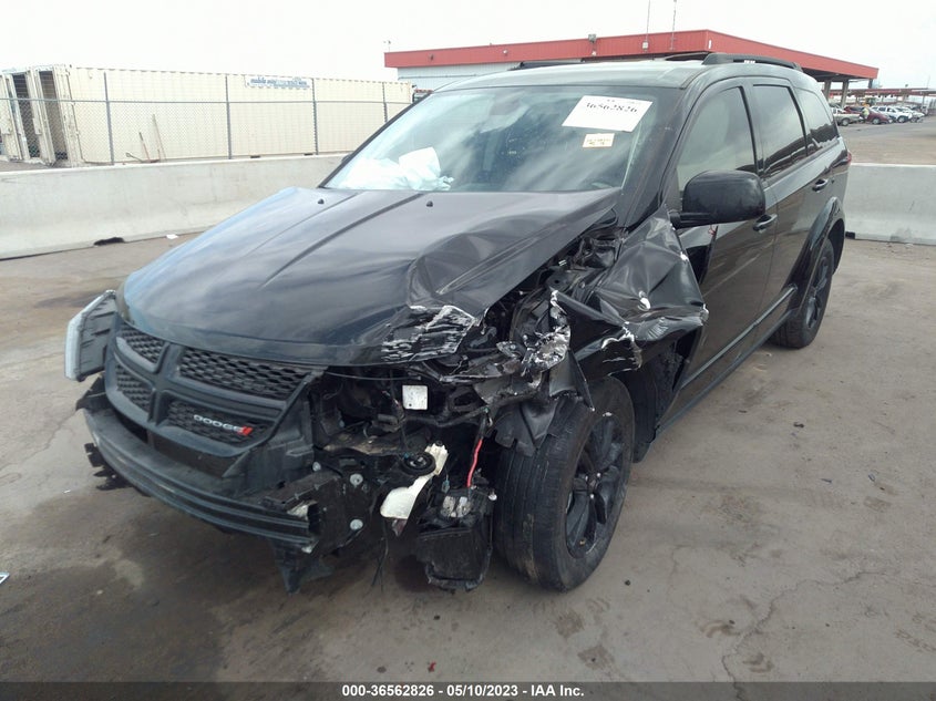 VIN 3C4PDCBG6KT870324 2019 DODGE JOURNEY SE