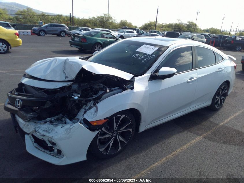 2019 HONDA CIVIC SI SEDAN 2HGFC1E53KH701921