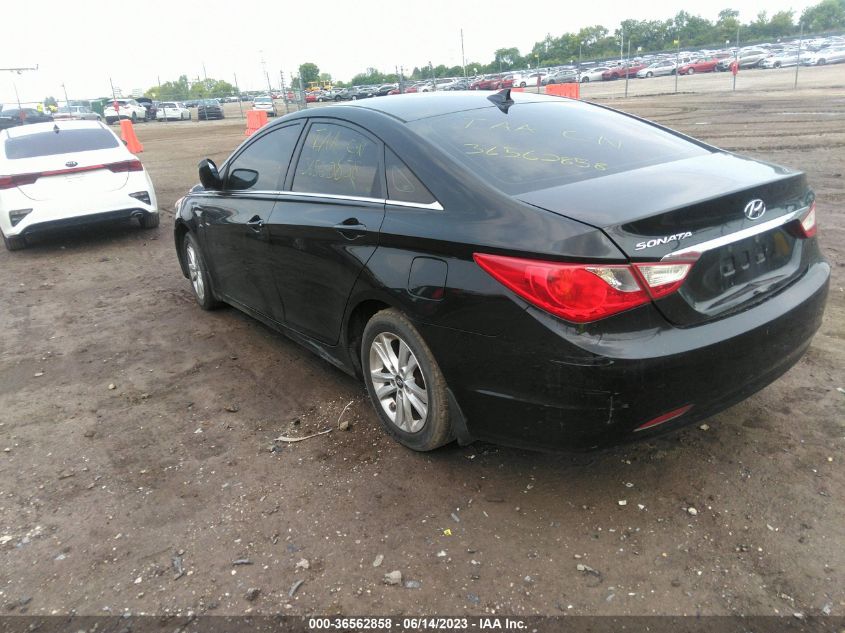 2013 HYUNDAI SONATA GLS PZEV - 5NPEB4AC2DH578142